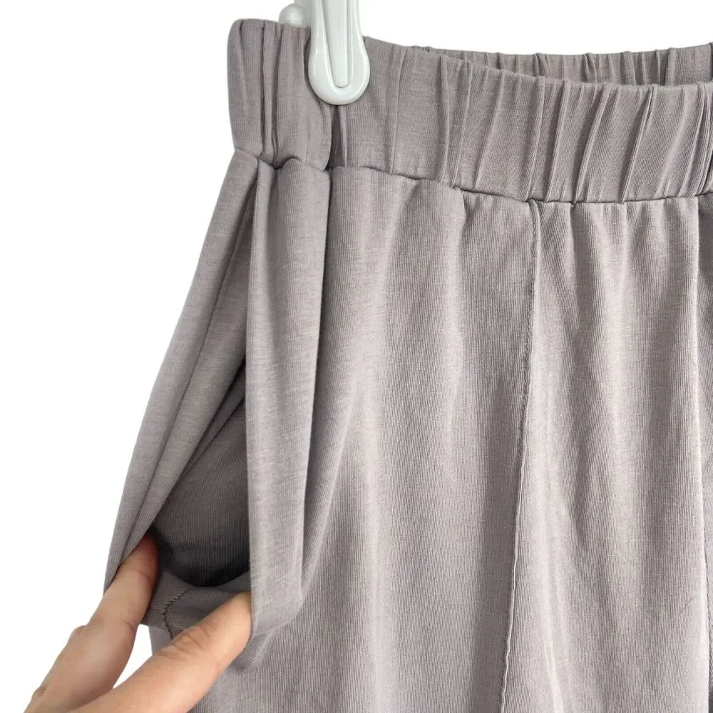 ORTTU Mens Grey‎ Pleated Pants Free Size